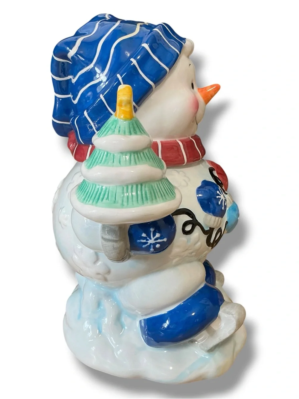 Houston Harvest Holiday Snowman Cookie Jar